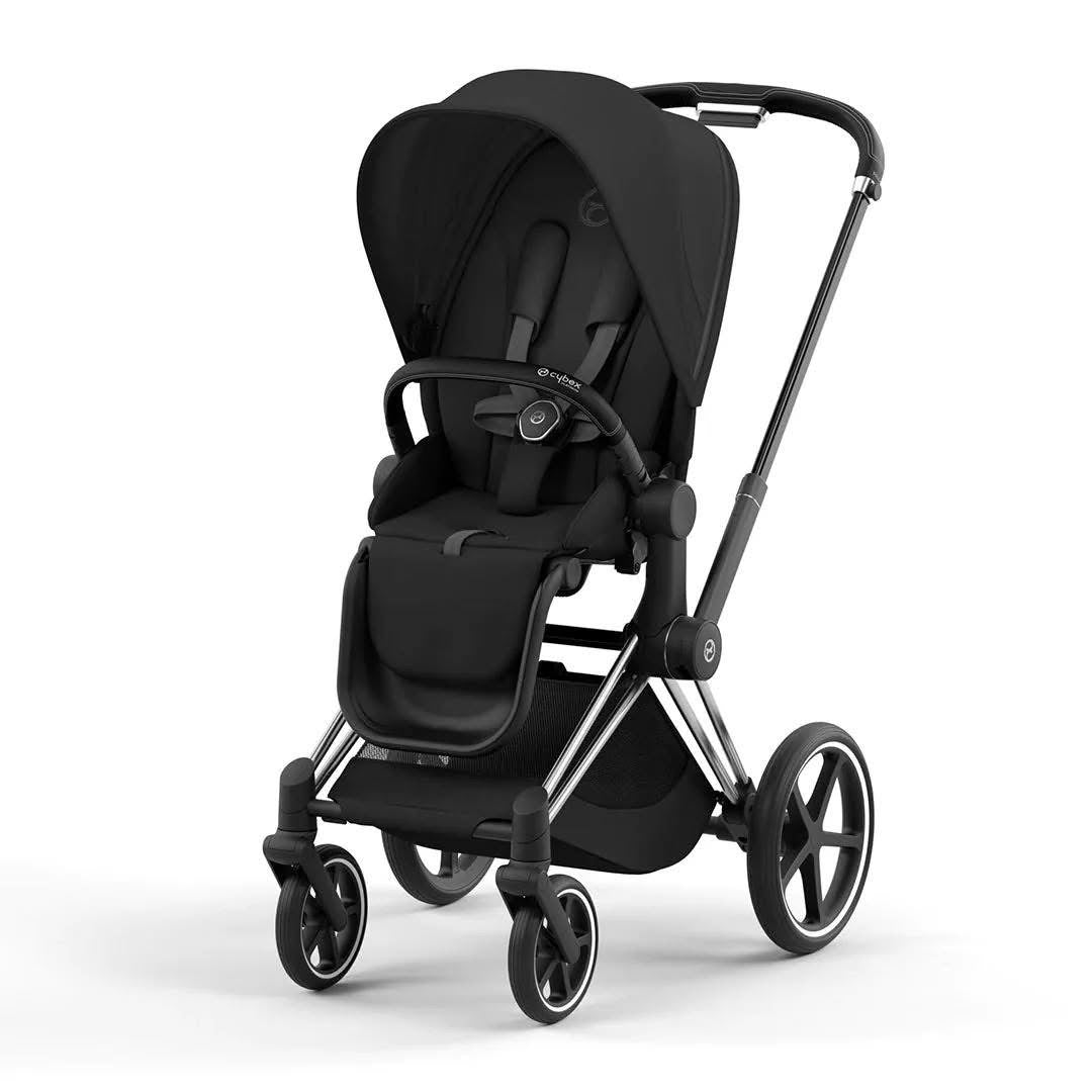 CYBEX Priam Pushchair and carrycot - Sepia Black/Chrome
