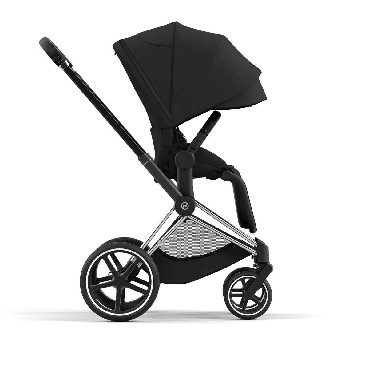 CYBEX Priam Pushchair and carrycot - Sepia Black/Chrome