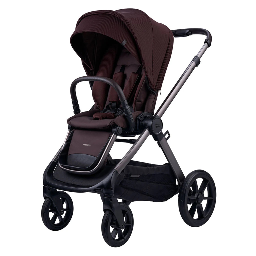 Bababing 18pc Raffi MKII Travel, Home & Feeding Bundle with spin car seat & Isofix base - Heritage