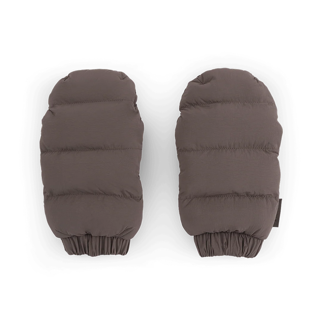 Nuna Winter Stroller Footmuff Set w/Gloves & Bag - Chestnut