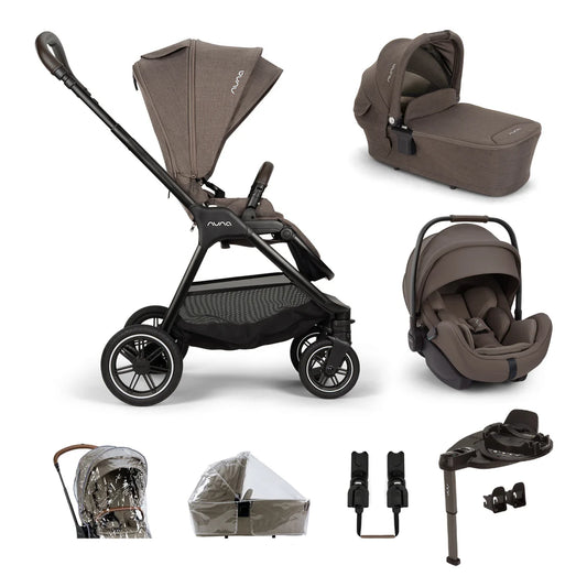 Nuna TRIV Next ARRA FLEX bundle - Chestnut FREE winter set