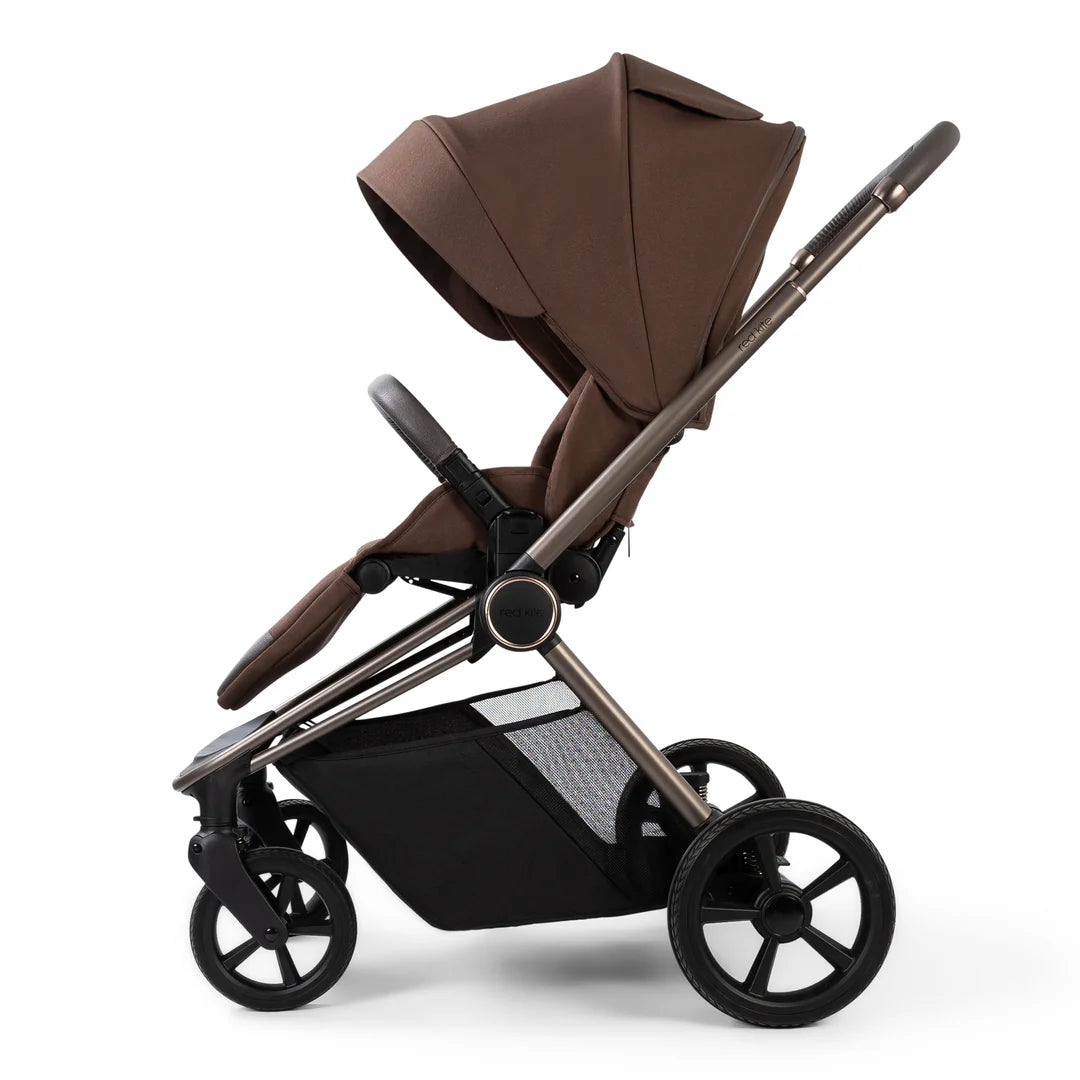 Redkite Push Me Cruise Complete Essential Bundle Inc Spin Base - Chestnut