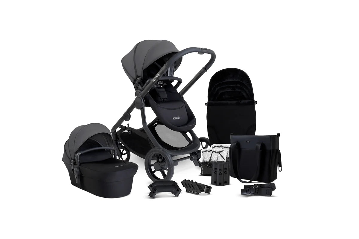 iCandy Orange 4 Pram and Pushchair - Fossil Ex Display
