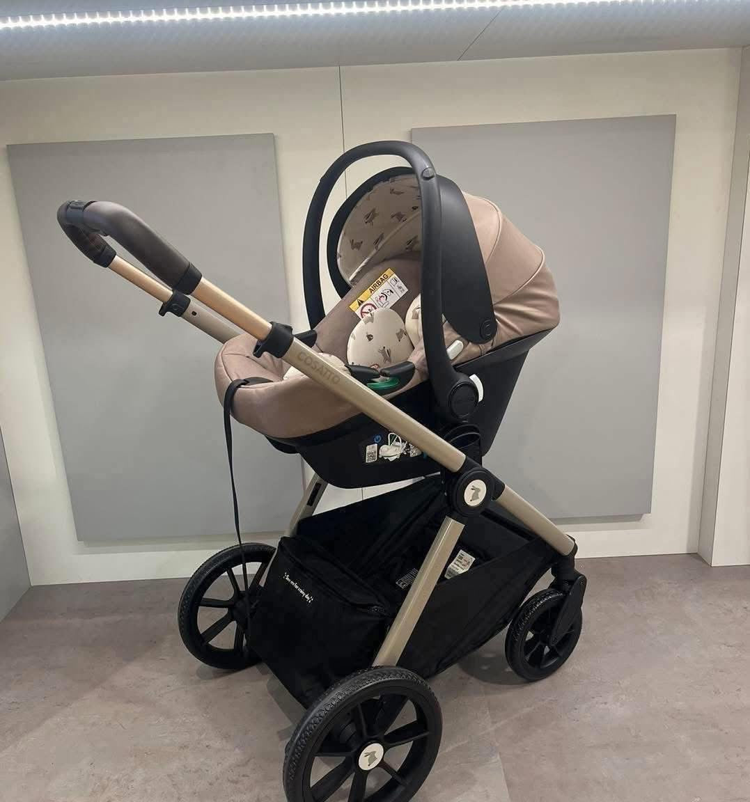 The Cozy Beige Bundle With Joie Sansa Swing