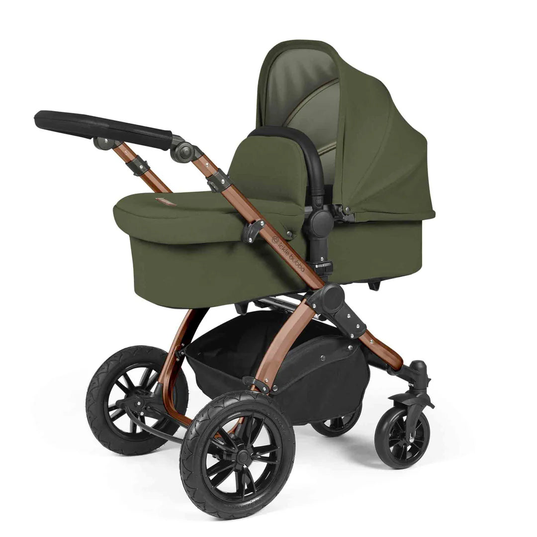 STOMP LUXE NIMBUS 180° SPIN I-SIZE TRAVEL SYSTEM & HOME 14 PIECE BUNDLE