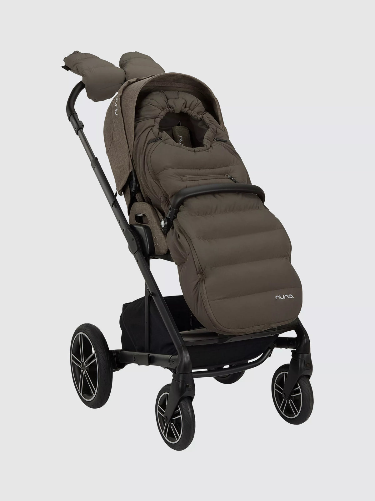 Nuna Winter Stroller Footmuff Set w/Gloves & Bag - Pistachio