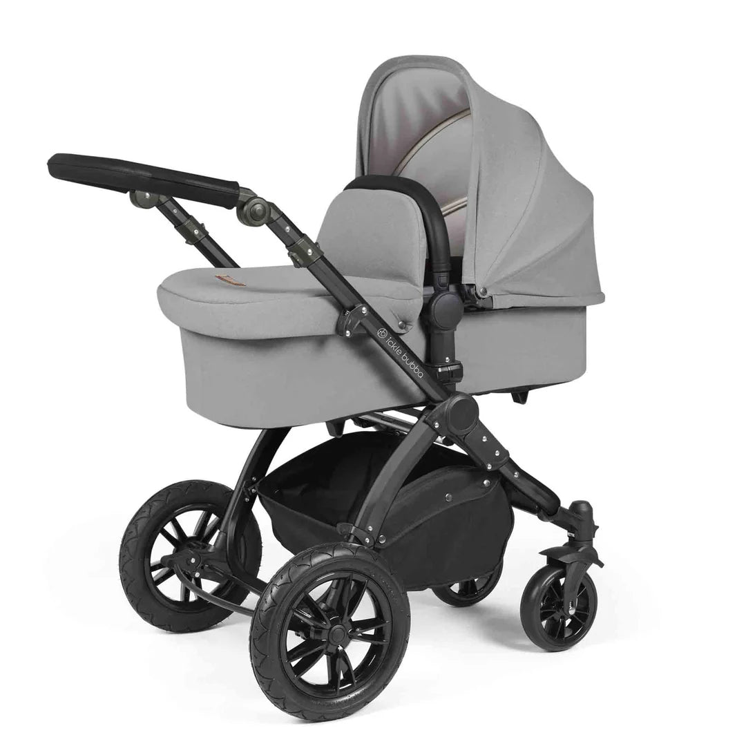 STOMP LUXE NIMBUS 180° SPIN I-SIZE TRAVEL SYSTEM & HOME 14 PIECE BUNDLE