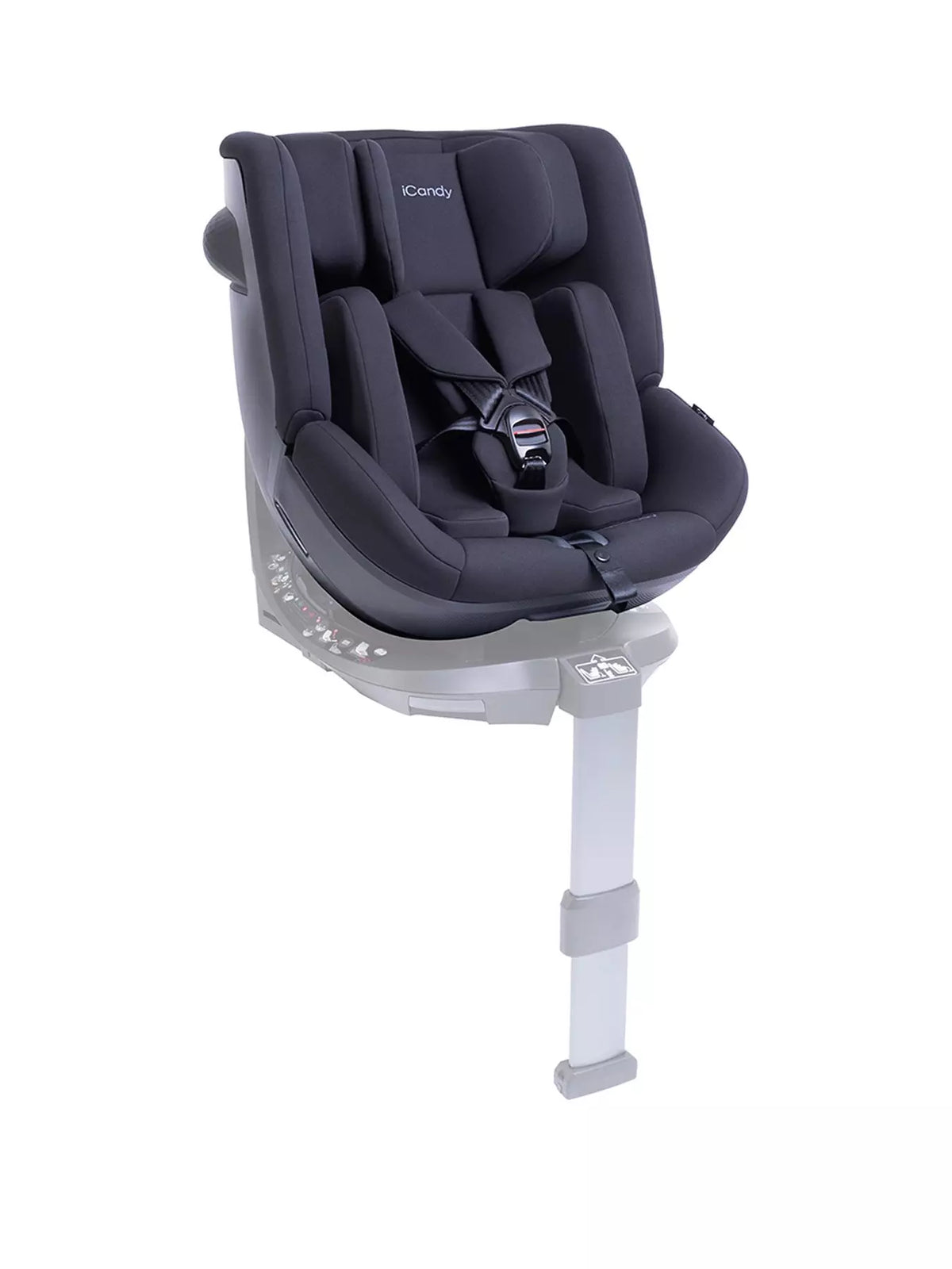 iCandy Peach 8 Biscotti Pushchair and Carrycot - 360 Car Seat Pushchair Bundle Mi Stand and Baby and Beyond Car Seat