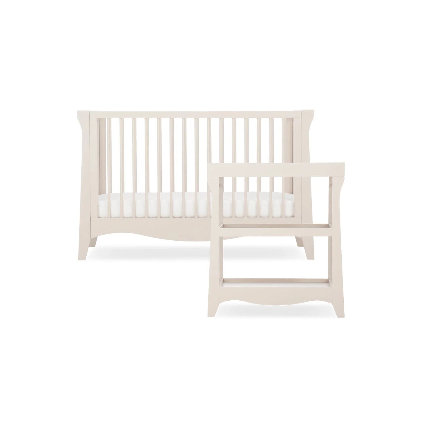 Cuddle Co Clara Mini 2 Piece Nursery Furniture Set - Cashmere