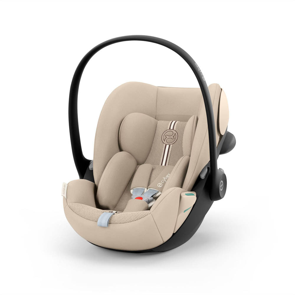Cybex Balios S Lux + Folding Carrycot Bundle with Cloud G3 Plus Car Seat Almond Beige