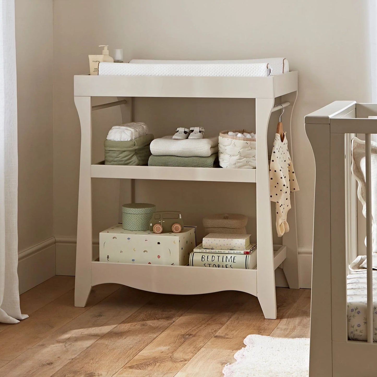 Cuddle Co Clara Mini 2 Piece Nursery Furniture Set - Cashmere