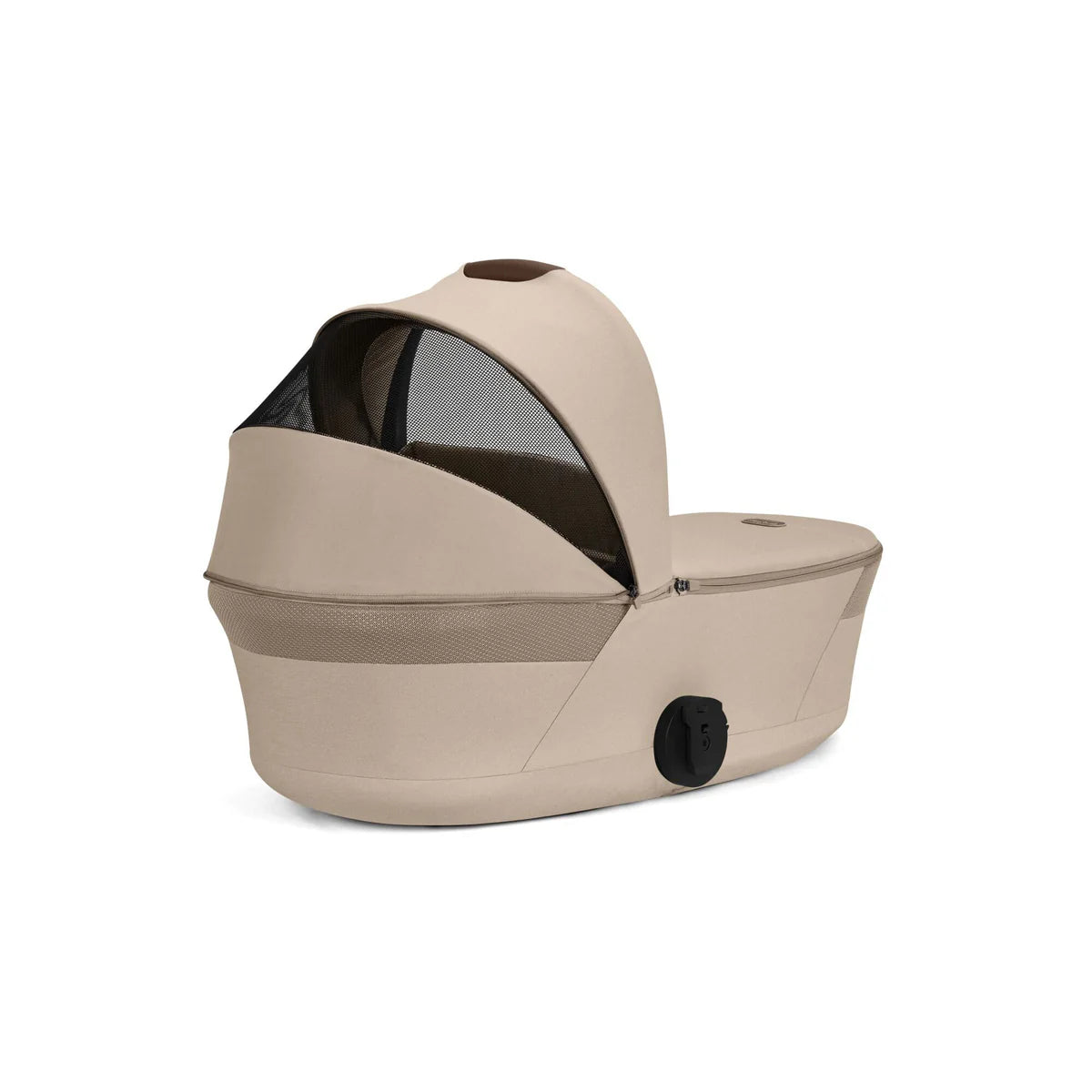 Cybex Balios S Lux + Folding Carrycot Bundle with Cloud G3 Plus Car Seat Almond Beige