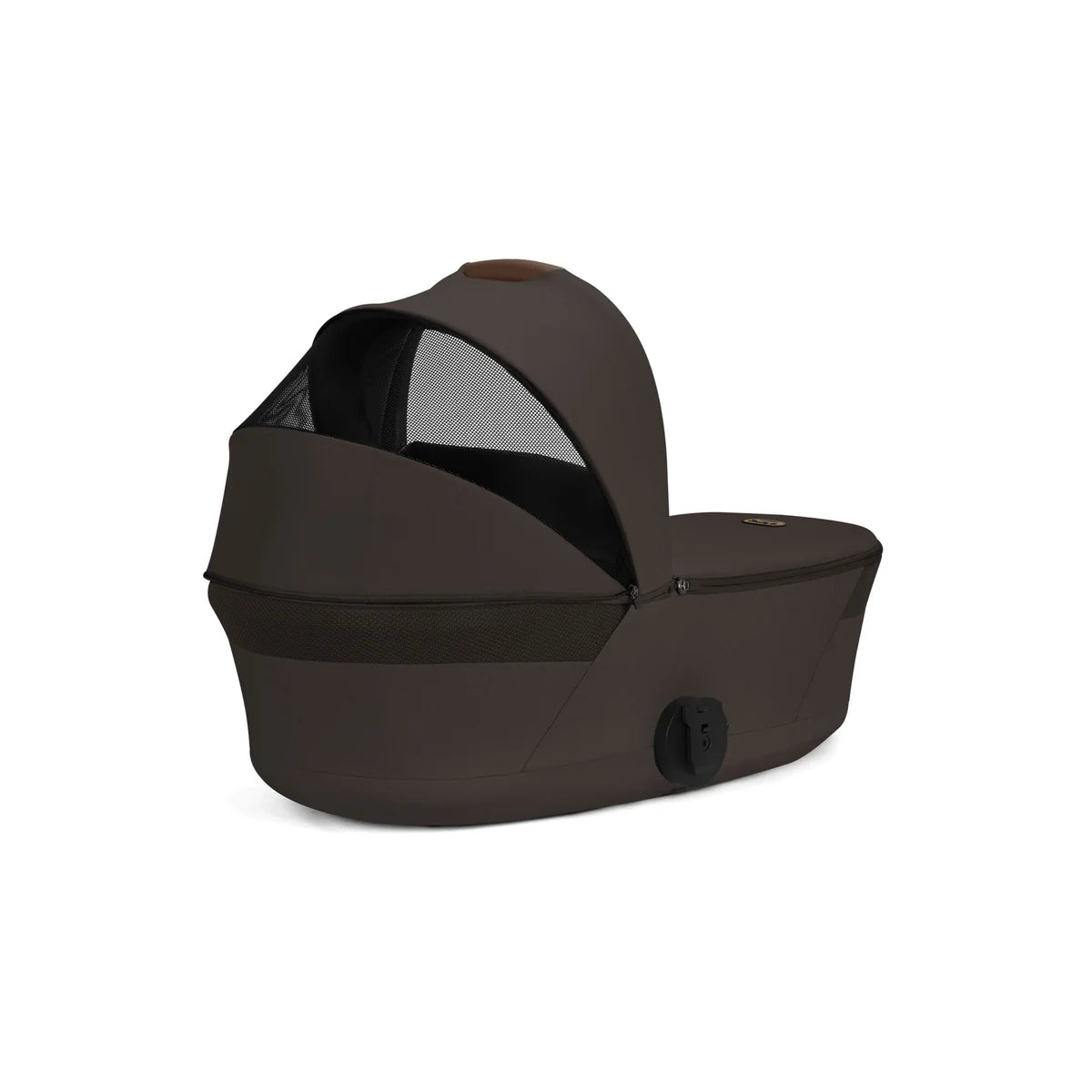 Cybex Balios S Lux + Folding Carrycot Bundle with Cloud G3 Plus Car Seat Chocolate