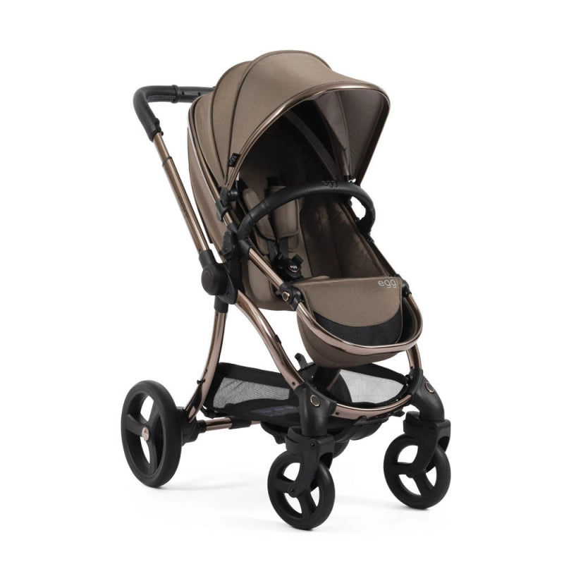 Egg egg3 Pushchair Bundle with Shell 360 Car Seat - Mink