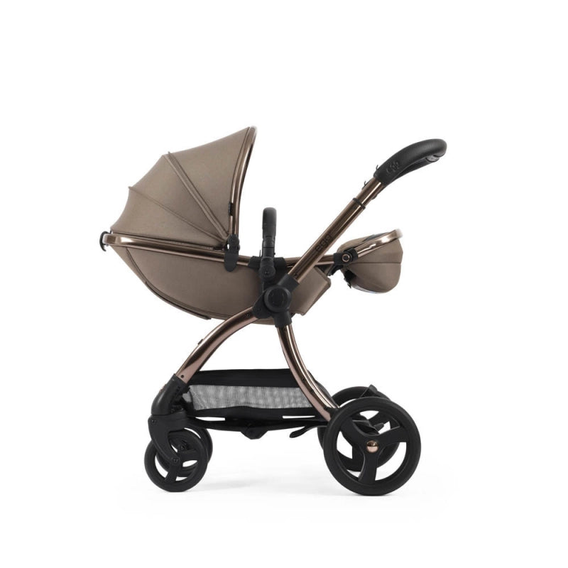 Egg egg3 Pushchair Bundle with Shell 360 Car Seat - Mink