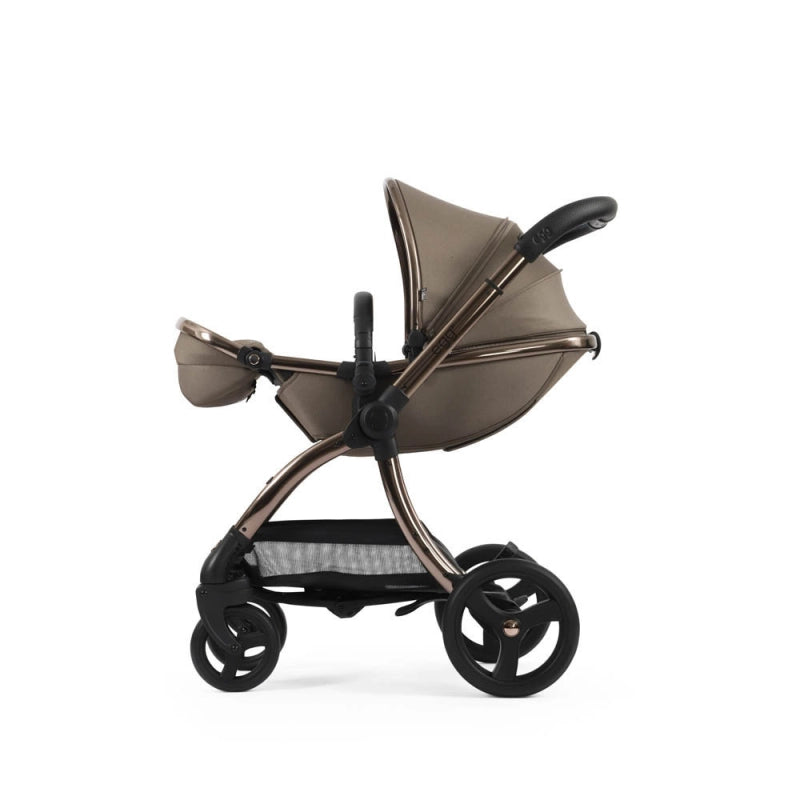 Egg egg3 Pushchair Bundle with Shell 360 Car Seat - Mink