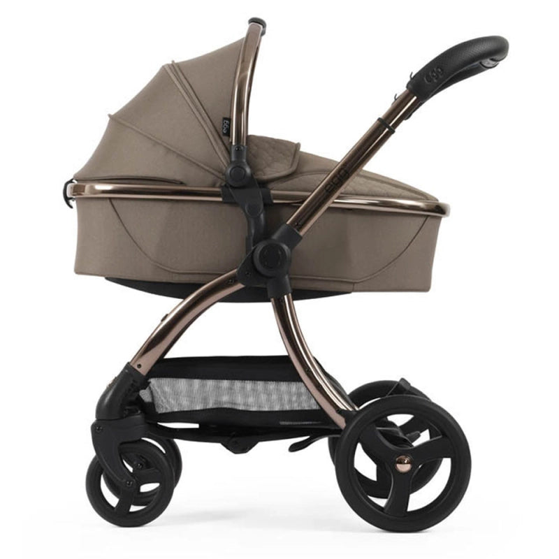 Egg egg3 Pushchair Bundle with Shell 360 Car Seat - Mink