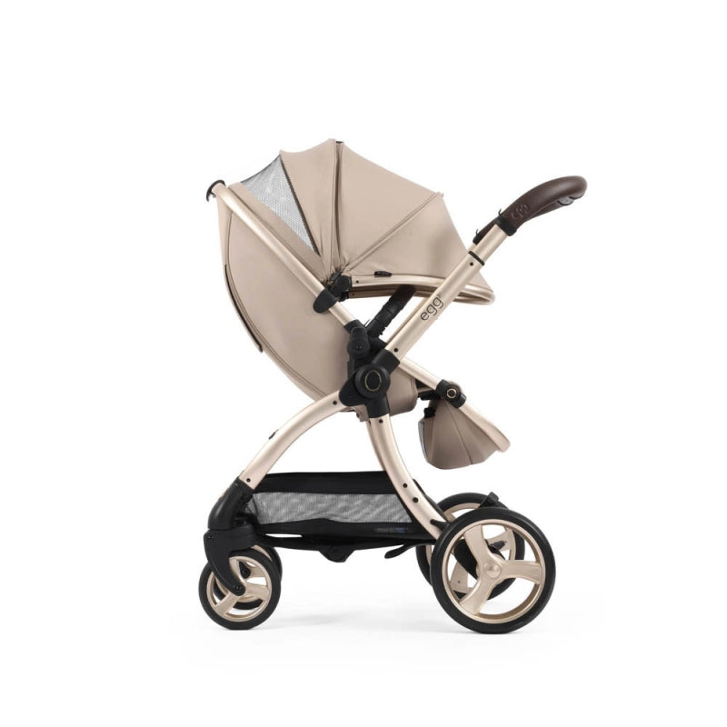 Egg egg3 Pushchair Bundle with Shell 360 Car Seat - Feather