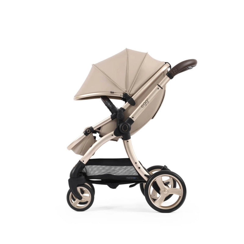 Egg egg3 Pushchair Bundle with Shell 360 Car Seat - Feather