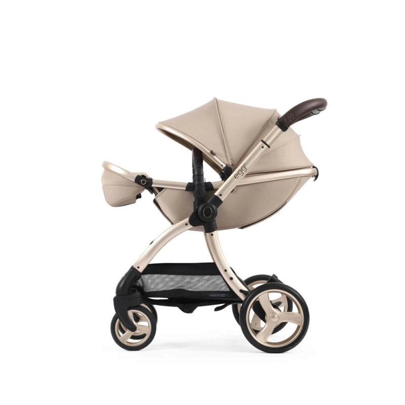 Egg egg3 Pushchair Bundle with Shell 360 Car Seat - Feather