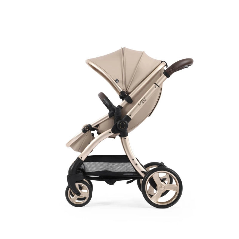 Egg egg3 Pushchair Bundle with Shell 360 Car Seat - Feather