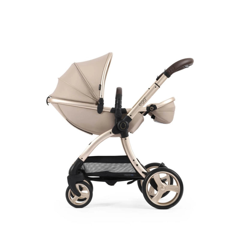 Egg egg3 Pushchair Bundle with Shell 360 Car Seat - Feather