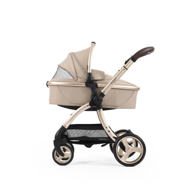 Egg egg3 Pushchair Bundle with Shell 360 Car Seat - Feather