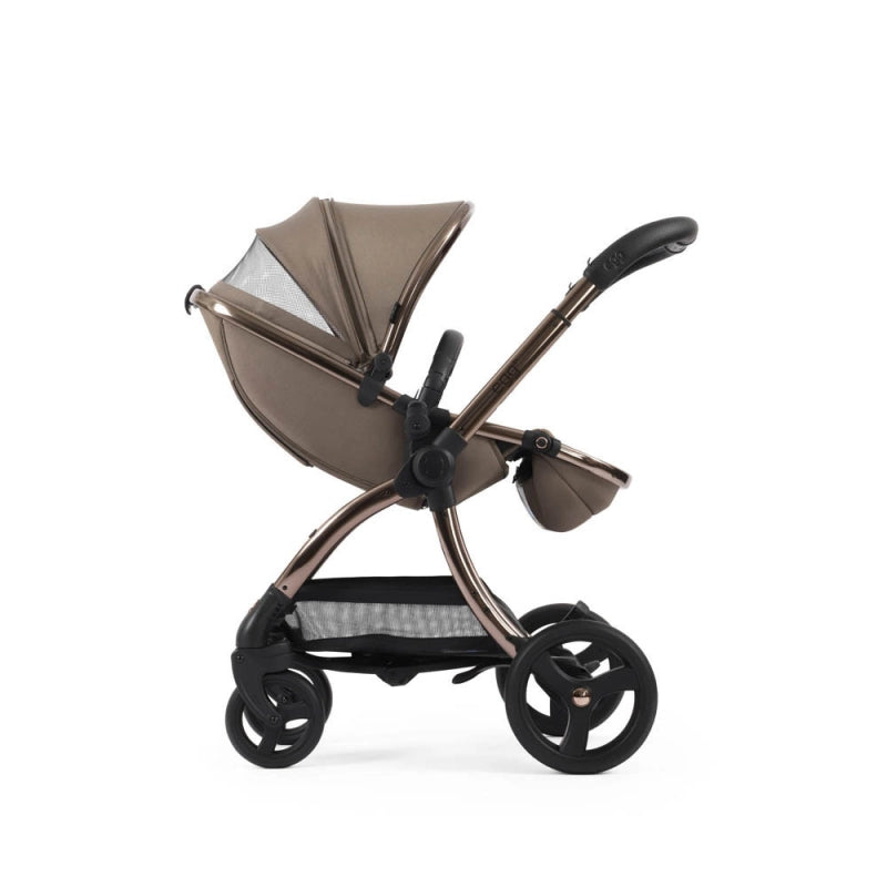Egg egg3 Pushchair Bundle with Shell 360 Car Seat- Mink