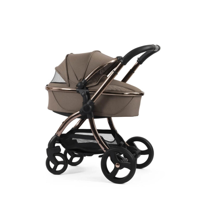 Egg egg3 Pushchair Bundle with Shell 360 Car Seat- Mink