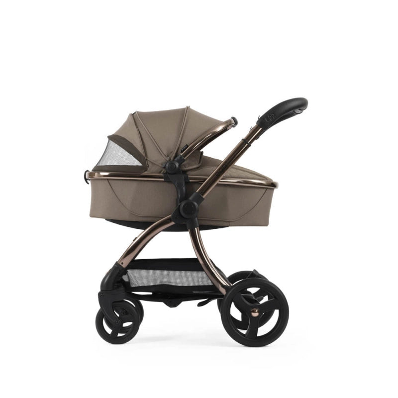 Egg egg3 Pushchair Bundle with Shell 360 Car Seat- Mink
