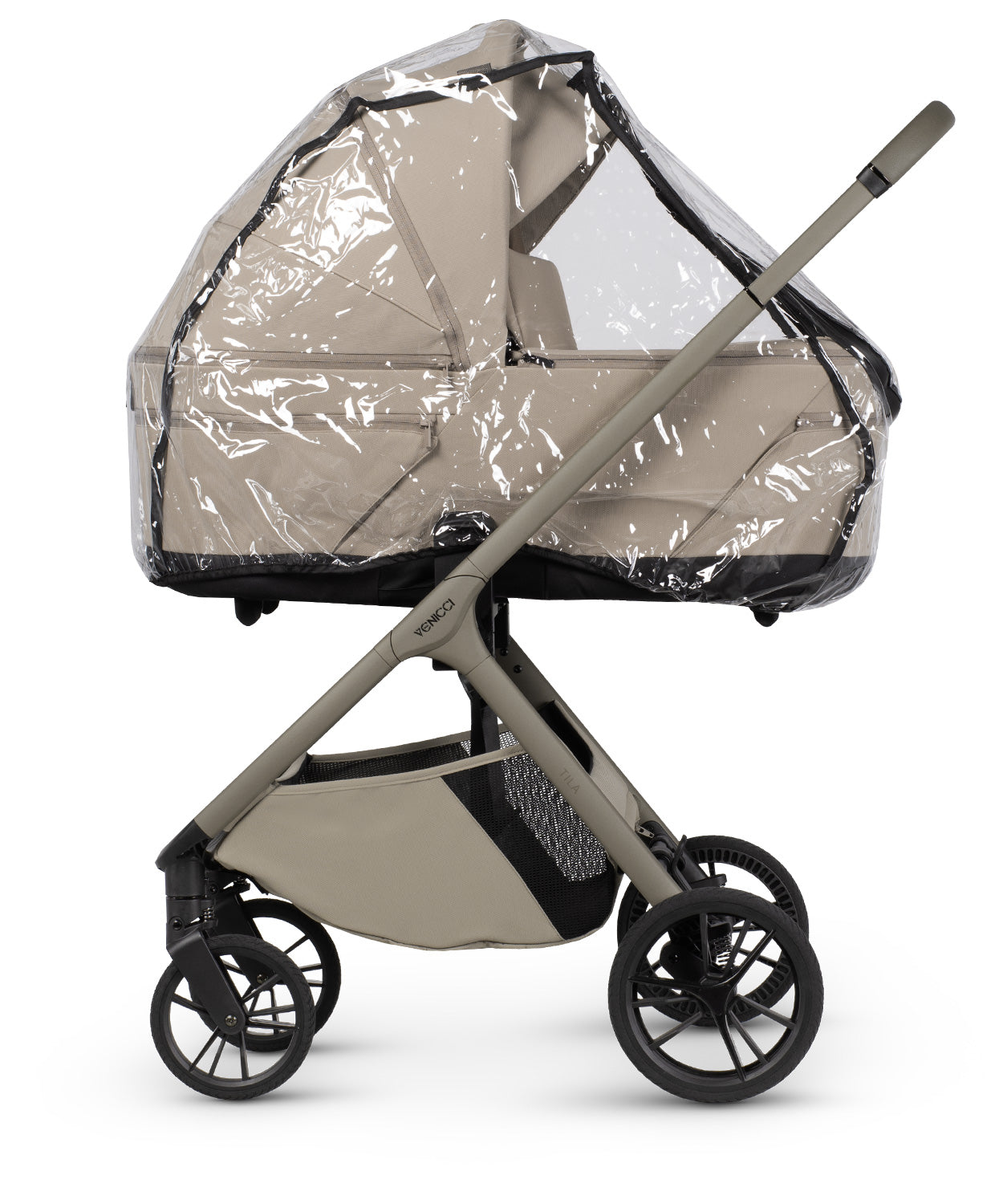 Venicci Tila Pram Luxury Bundle Latte Beige Tiago *Pre Order End Of May