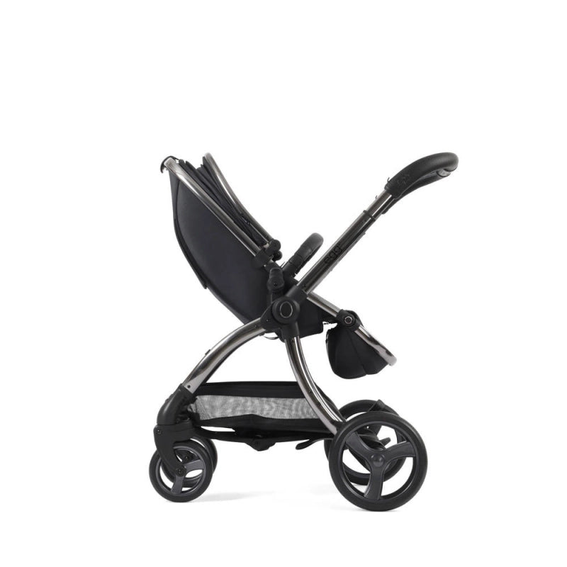 Egg egg3 Pushchair Bundle with Shell 360 Car Seat- Carbonite
