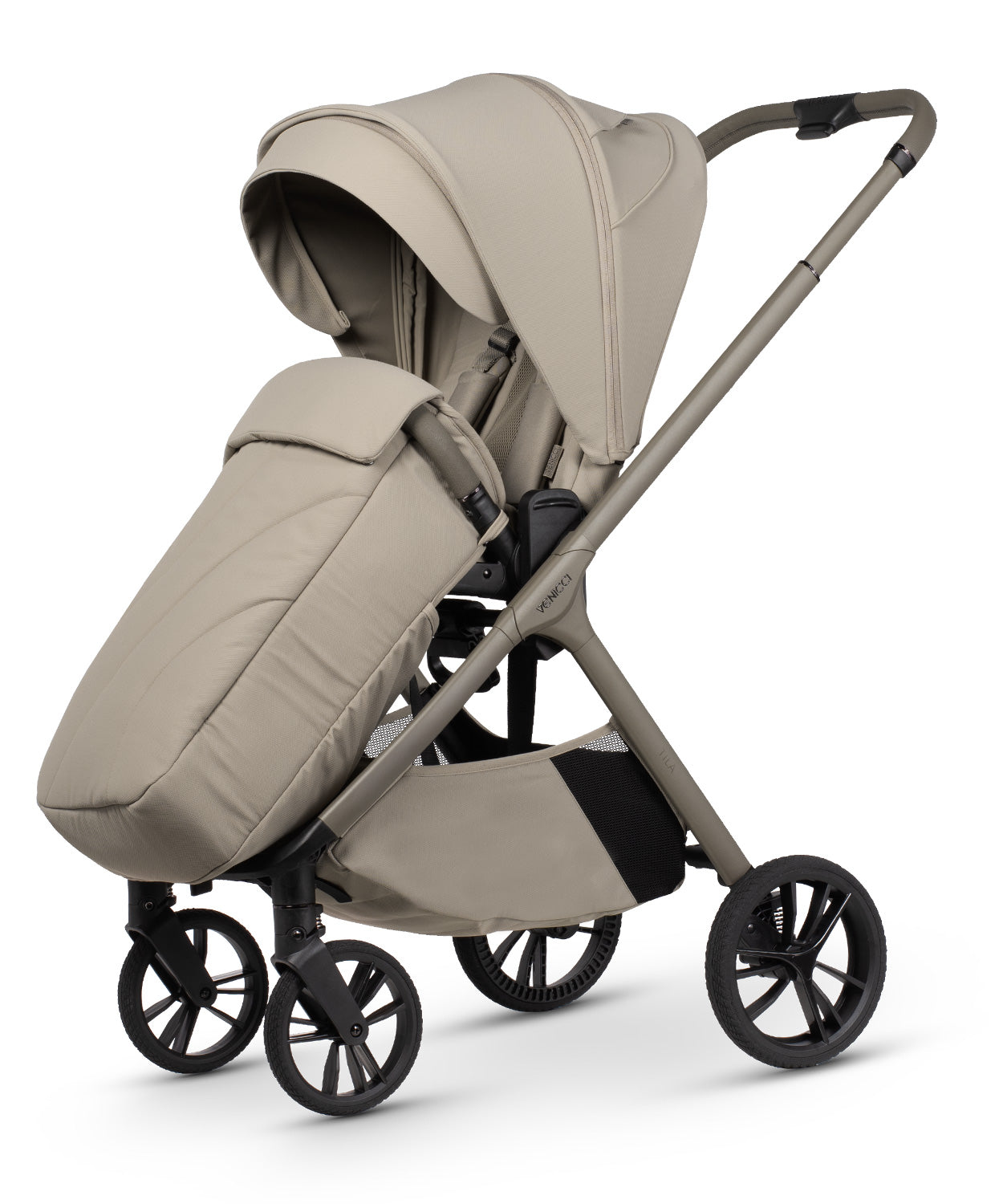 Venicci Tila Pram Luxury Bundle Latte Beige Tiago *Pre Order End Of May