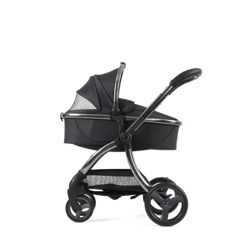 Egg egg3 Pushchair Bundle with Shell 360 Car Seat- Carbonite