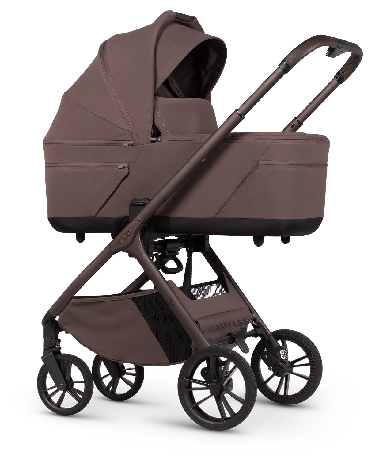 Venicci Tila Pram Ultimate Bundle Noce Beige Tiago *Pre Order End Of May