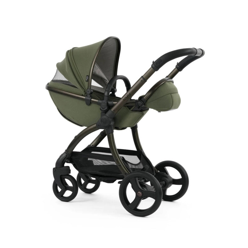 Egg egg3 Pushchair Bundle with Shell 360 Car Seat- Sage