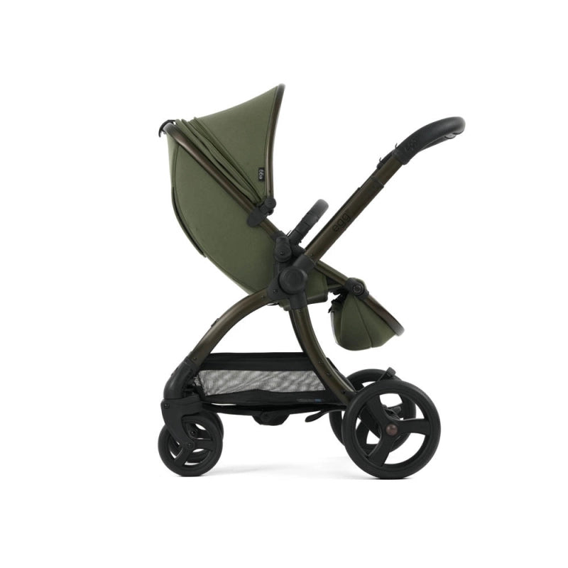 Egg egg3 Pushchair Bundle with Shell 360 Car Seat- Sage
