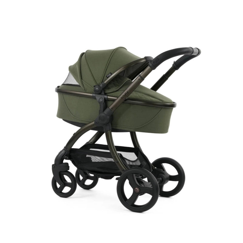 Egg egg3 Pushchair Bundle with Shell 360 Car Seat- Sage