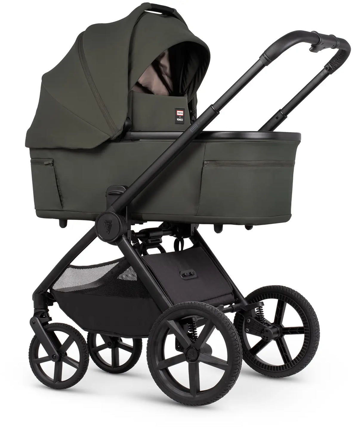 Venicci Hunter x Venicci Upline 3 Dark Olive Pram Essential Bundle