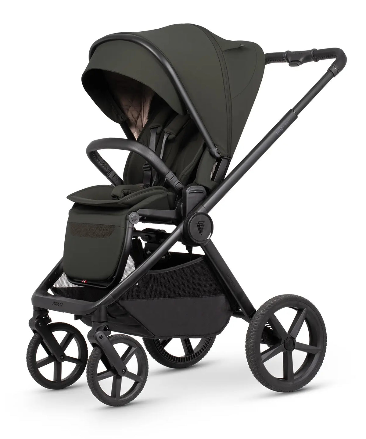 Venicci Hunter x Venicci Upline 3 Dark Olive Pram Essential Bundle