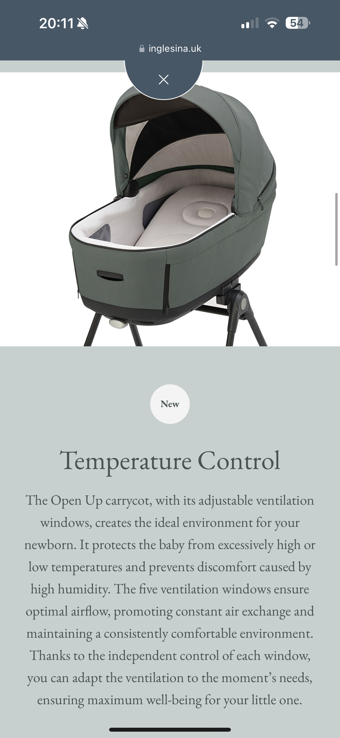 Inglesina Aptica XT Duo Taiga Green 2025 Model
