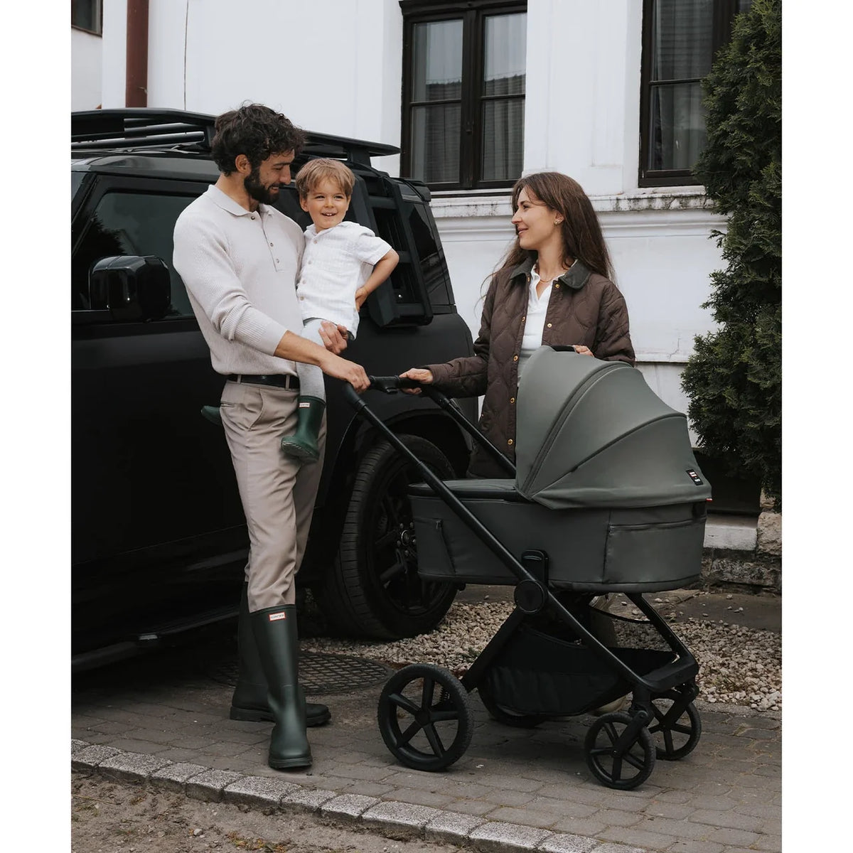 Venicci Upline 3 Hunter 3-in-1 Comfort Bundle | Dark Olive