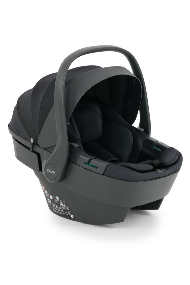 Babystyle Oyster 4 Carbonite Luxury Travel System with Capsule 360 Car Seat & Rotating ISOFIX Base