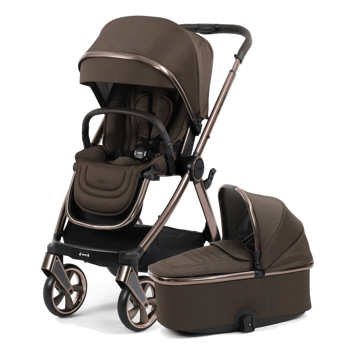 Babystyle Oyster 4 Ultimate 360 Travel System Bundle – Chocolate velvet