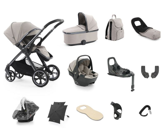 Babystyle Oyster 4 Ultimate 360 Travel System Bundle – Stone