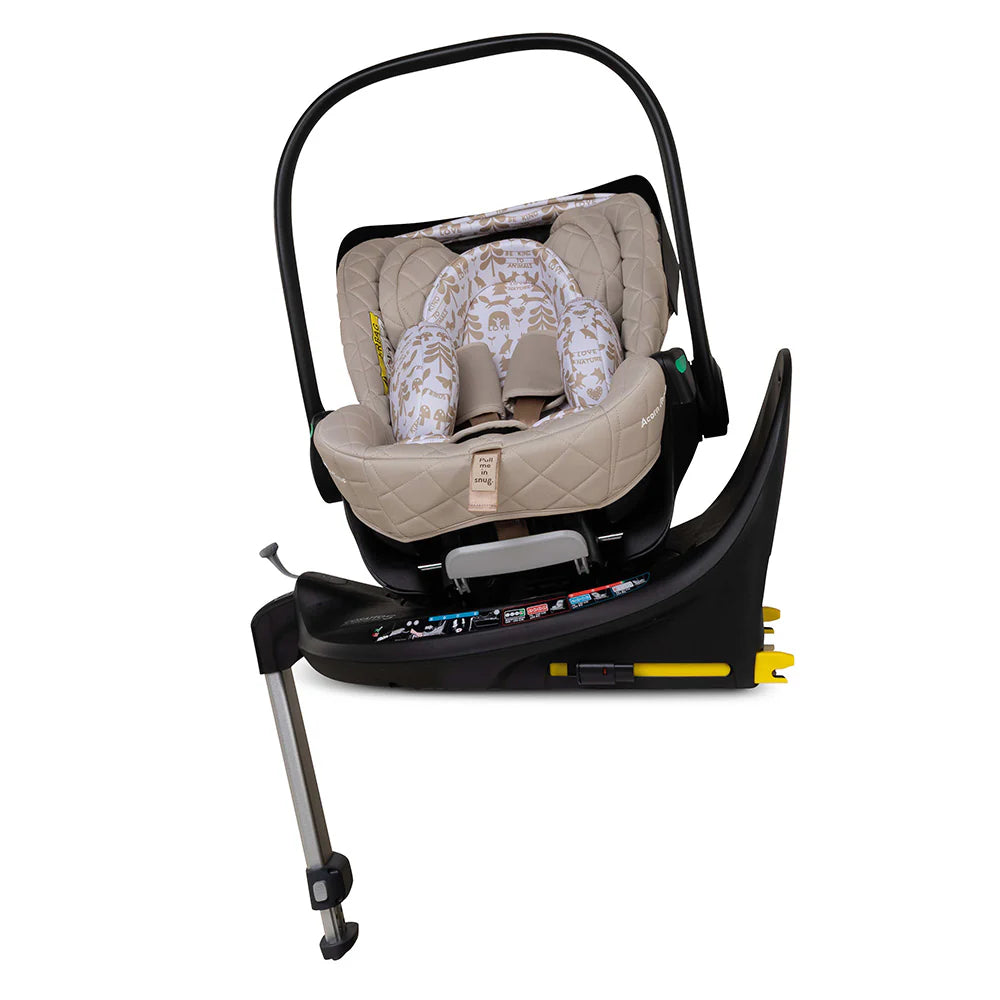 Cosatto Wow 3 All Stage Family Rotate & Recline 2 Base Bundle Whisper