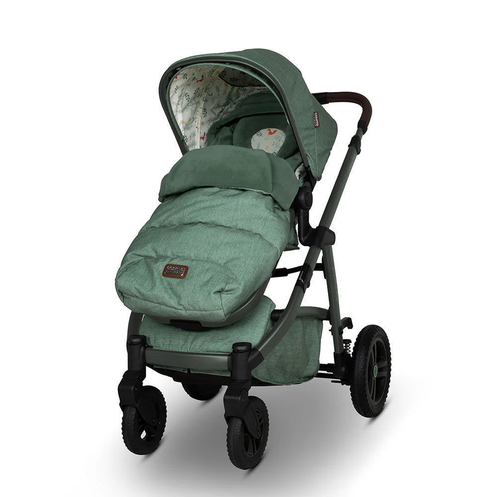 Cosatto Wow 3 All Stage Family Rotate & Recline 2 Base Bundle Meadow