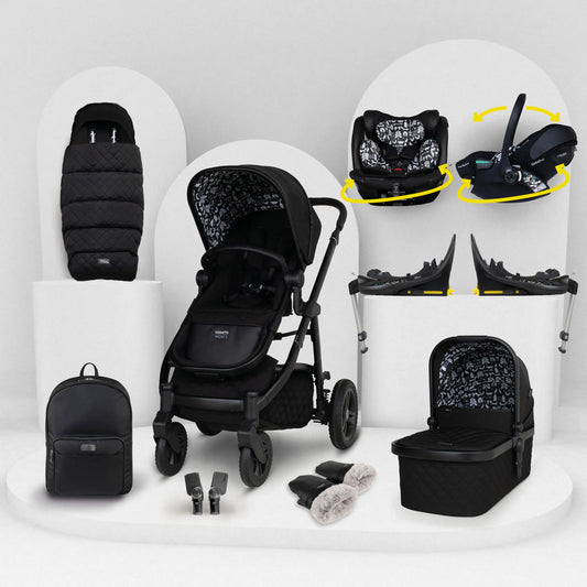Cosatto Wow 3 All Stage Family Rotate & Recline 2 Base Bundle Silohette