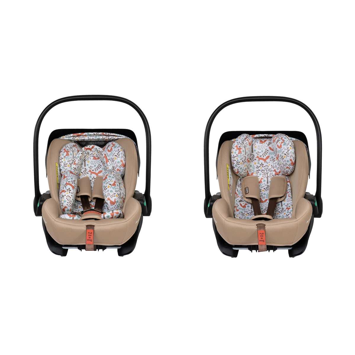 Wow XL Everything bundle Acorn Recline i-Size 0+ Car Seat Foxford Hall Reclining Car Seats