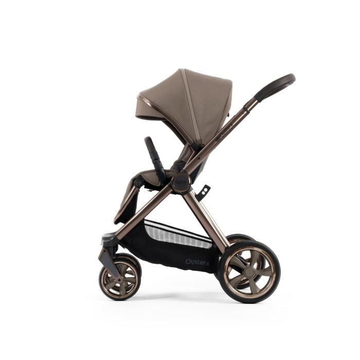 BabyStyle Oyster4 Pushchair Ultimate 12 Piece Bundle with Cybex Cloud T i-Size Car Seat and Base - Mink